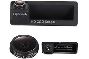 Dynavsal 1280x720 Pixel 1000TV Lines Super HD Lens Night Vision Backup Camera,Trunk handlle Rear View Camera for BMW E60 E61 E70 E71 E72 E82 E88 E84 E90 E91 E92 E93 320Li 530i F10 F11 F25 F30 E39 E53