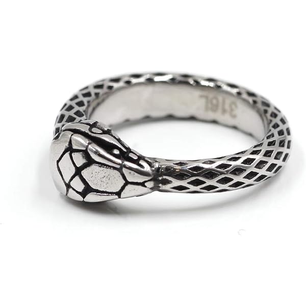 Alchemy Gothic La Sophia Serpente Anello