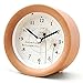 Produktbild Wecker Hölzerne europäische kreative Studenten Nachttisch Holz Kleine Wecker Schlafzimmer Alarm Einfache leuchtende Mode Mute