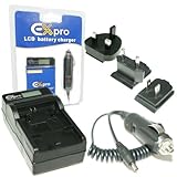 Schnell-Ladegerat, Aufladung in 2 Stunden ! LCD-Anzeige für jeden Ladeschacht - Über die LCD-Anzeige wird ihnen während des Ladevorgangs der Ladezustand ihrer Akkus in 20% Schritten.