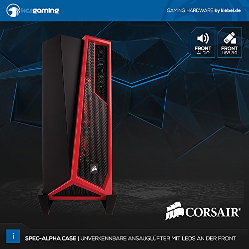 Kiebel Red Giant [184197] Gamer-PC – Ryzen 7 1800X (8×3.6GHz) | 16GB DDR4-2666 HyperX | nVidia GTX 1080 8G GDDR5X | 250GB M.2 SSD + 1TB | ASUS X370-Pro | Sound | Gaming-LAN | Win10 | Gaming Computer - 6