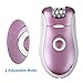 Ckeyin 2 in 1 Rechargeable Wet/Dry Body Hair Device Lady Epilator Beard Shaver Razor Women Epliator Tweezer, Built-in lithium battery