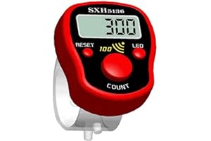 jiele 1pc Mini-LCD-elektrische Digital Display Finger Zähler Licht Für Nähen Stricken Weben Sport Zufällige Farbe