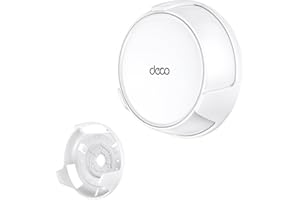 XLTTYWL Deco WiFi 7 Wall Mount Kit, Deco BE23/BE25/BE3600/BE5000 Router Mount, Optimizes Space and Cable Management for TP Deco 7 Dual-Band WiFi 7 Mesh WiFi System (White, 1 Piece)