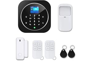 Mengshen Sistema Di Sicurezza Per La Casa Intelligente Controllo APP WiFi Senza Fili GSM 2G Allarme Antifurto Con Sensore Di Movimento Della Porta Per L'ufficio Dell'appartamento Di Casa