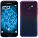 Produktbild PhoneNatic Case für Samsung Galaxy A3 2017 Hülle Silikon Design:04 Ombrè + 2 Schutzfolien