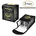 Produktbild Crazepony-UK 2Pcs Lipo Battery Safe Bag for DJI Mavic Pro Zubehör Akku Safety Guard Protector Storage and Travel Bag Fire Resistant Explosionproof with Compartment