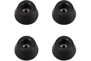 Adam Hall hårdvara 4901 M4 AH – påse med 4 gummifot 30 x 15 mm