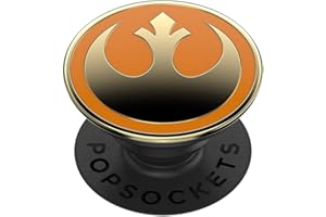 PopSockets PopGrip - Soporte y Agarre para Teléfonos Móviles y Tablets con un PopTop Intercambiable - Rebel Icon Enamel