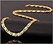 ANVI JEWELLERS 22Ct Pure Gold And Rhodium Coated Chain Necklace For Women RS.786.00