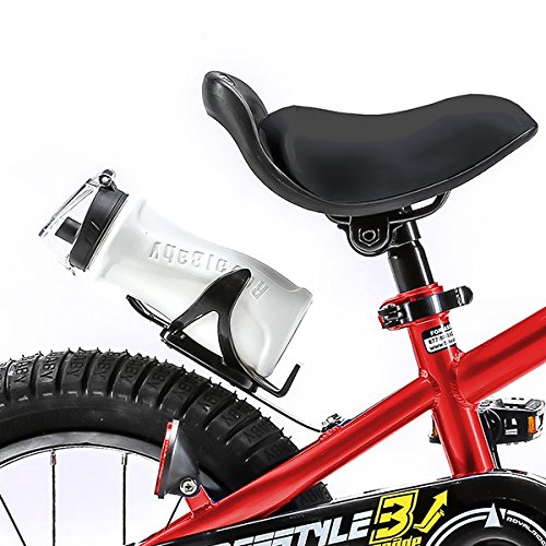 Royal Baby Kids' Freestyle Steel Children Bike, Red, 12 Inch