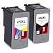 Produktbild JETSIR Ersetzt für Canon PG-40XL CL-41XL PG-40 CL-41 Druckerpatronen Schwarz/Farbe für Canon PIXMA iP1200 iP1300 iP2200 iP2500 MP140 MP150 MP160 MP170 MP180 MP210 MP220 MP450 MP460 MP470 MX300 MX310