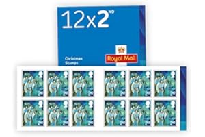 SUOL Christmas 2021 12 x 2nd Class Booklet of Stamps