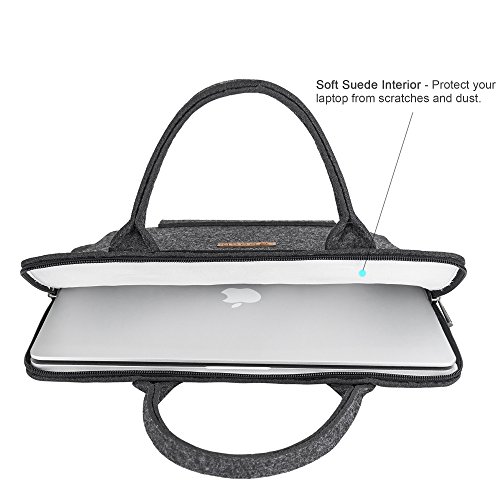 Ropch MacBook Pro Retina H  lle 15 4 Zoll Laptoptasche Notebook Filz Tasche Speziell f  r MacBook Pro Retina   2015-2016    Nicht f  r MacBook Air - D