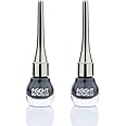 INSIGHT 24Hrs Smudge-Proof Eyeliner 5Ml| Intense Gel Matte Finish | Quick Drying | 24Hr Long Lasting |Waterproof | Smudgeproof (EL33), Black, Pack of 2