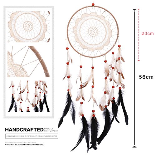 SOLEDI Dreamcatcher Traumfänger Glücksbringer aus der schönsten Geschichten in der amerikanischen indischen Mythologie - 3