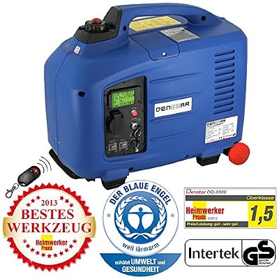 Denqbar inverter groupe électrogène digital silencieuse 2,8 kW avec E-START et REMOTE