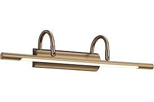 ‎TRIO LEUCHTEN Trio Leuchten LED Wandleuchte Cuadro 225210104, Metall altmessing, 1x 8 Watt