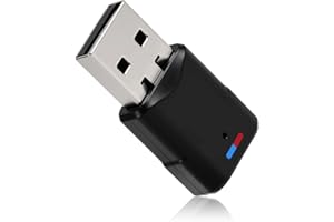 VOLTVERA USB Bluetooth 5.3 Adaptador para PS4/PS5/PC/Switch, Adaptador Bluetooth 5.3 Receptor Transmisor De Audio USB 3 Mbit/S Baja Latencia, Plug and Play para Macos/Windows/Altavoces/Auriculares