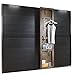 Produktbild fresh to go F05374 Schwebetürenschrank, Holz, korpus und absetzungen schlammeiche-/ front schwarzeiche nachbildung, 250 x 65 x 220 cm