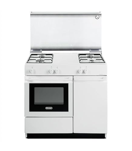 Cucina A Gas 4 Fuochi Con Forno Elettrico - 90x60 Cm, Bianco, Modello SD490WE, Grill Elettrico - Foto 3