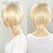 Black Butler Alois Trancy Short Wavy Light Blonde Cosplay Anime Hair Wig+Wig Cap