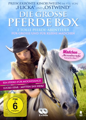 Die große Pferde-Box - 2 tolle Pferde-Abenteuer in einer Box: Lucky Star - Mitten ins Herz, Ein Pferd für Moondance [Alemania] [DVD]