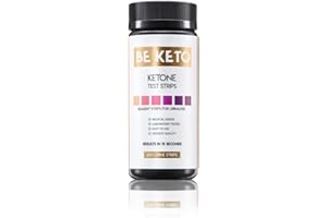 BE KETO Tiras reactivas de cetona 200 unidades