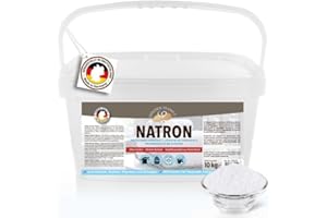 ‎GOLDEN PEANUT GOLDEN PEANUT Natron Pulver 10 kg, Premium Natriumhydrogencarbonat, Backsoda, Backpulver, Waschsoda, hochreine Lebensmittelqualität aus Deutschland