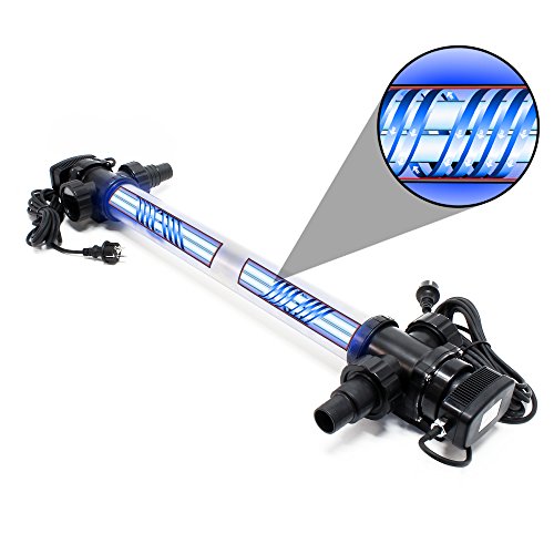 SunSun CUV-772 Edelstahl Teichklärer Wasserklärer Lichtfilter 72W - 2