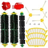 accesorios roomba serie 500 Cada paquete contiene un conjunto de 9: 3 x filtros; 3 x cepillo lateral de 3 brazos; 2 x cepillo de cerdas; 1 x cepillo de batidor flexible; 1 x limpieza del hogar