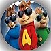 Produktbild Fondant Tortenaufleger Tortenbild Geburtstag Alvin und die Chipmunks T3