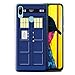 Produktbild eSwish Gel TPU Hülle/Case für Huawei P Smart 2019 / Blau Muster/Tardis Telefonzelle Kunst Kollektion