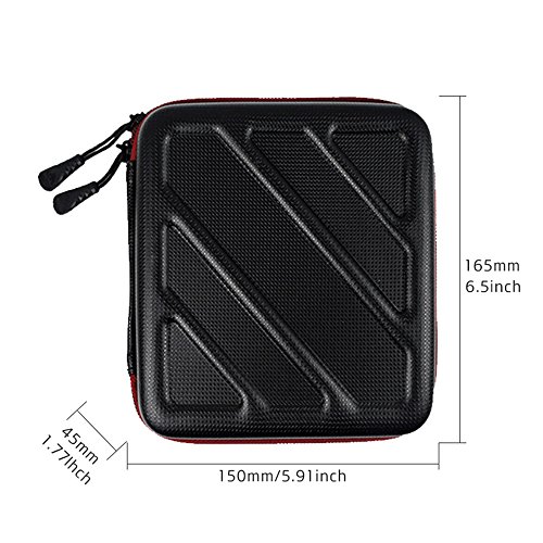 Electronics Accessories Reise Organizer, Polersun Reise Verpackungs Cubes Anti-Schock Festplatte Fall Reise Kabel Organizer Energien Bank Kasten USB Beutel Festplatten Speicherkarten Tasche - 6