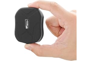 Winnes Localizador GPS para Coche Mini GPS Tracker 1500mAh Tiempo Real Antirrobo Rastreador GPS Potente Imán para Ancianos Niños iOS y Android TK905mini