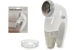 TU TENDENCIA UNICA TU TENDENCIA ÚNICA Quitapelusas Eléctrico, eliminador de Pelusas Adecuado para Todas Las Prendas. con Orificios de 3 Tamaños, 1 gramo, 1