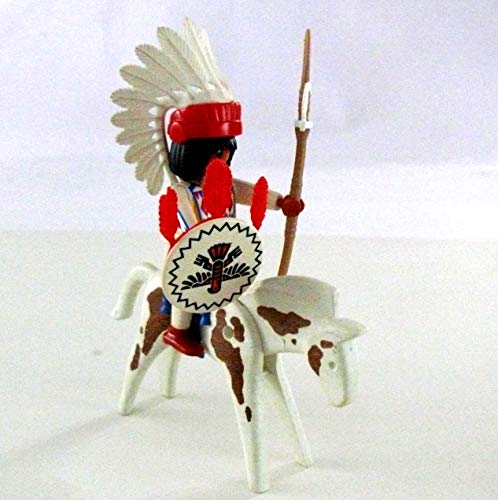 Preisvergleich Produktbild playmobil ® - Indianer Häuptling - mit Speer Schilt und Federn