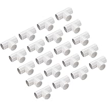5 Raccordi A Gomito 90° Per Tubo 5/16" - Quickun, Giunti Spinati In Plastica 2 Vie Uguali