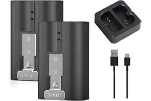 ZAHALA BATTERY Rechargeable Doorbell Battery Pack for Ring, Battery is 3.65V 6040mAh Compatible with Video Doorbell 2st/3st/4st and Spotlight Camera and Stick Up Camera (2 battery with charger)