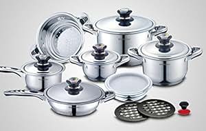 Royalty Line Switzerland 16 Stücke Kochtopf Topfset