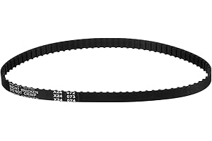 QUARKZMAN 172Xl 037 Cinghia Distribuzione a 86 Denti Cinghia Dentata in Gomma Nera, Larghezza 10mm, Passo 5,08mm, Parti Stampante 3D Parte Cinghia Dentata