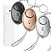 Produktbild Taschenalarm Panikalarm 140 db Persönlicher Alarm Schlüsselanhänger Mini Sicherheit Notfallalarm Selbstverteidigung Sirene mit LED Taschenlampe SOS für Frauen Kinder Mädchen Schüler Senioren 3 Stück