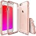 Produktbild Ringke Fusion Kompatibel mit iPhone 6S Plus Hülle [Rose Gold] Hart PC Transparent Rückseite mit Stoßdämpfend TPU Rahmen Protection für iPhone 6 Plus Schutzhülle