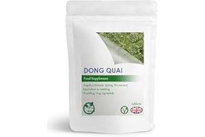 VITAMINUTE Dong Quai (Angelica Sinensis) 2000mg Extract Tablets, Female Ginseng (V) Menopause Support (Pack of 60)
