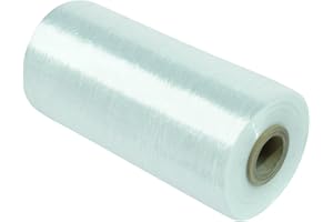 OFFICE PRODUCTS Sträckfilm transparent film 1 rulle/handsträckfilm / 165m - 50cm / 1,7kg netto 23my handflyttfilm/stretchfilmsrulle/omslagsfilm, packfilm och flyttfilm/förpackningsfilm