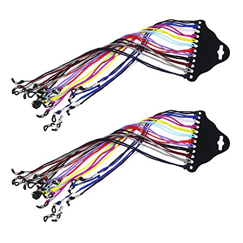 Preisvergleich Produktbild 24x Mode Brillenschnur Brillenband Brillenkordel Halter Sonnenbrille Nylonschnur