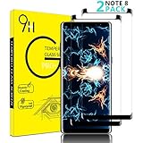 AAJO Samsung Note 8 Screen Protector,[2 Pack] Tempered Glass Screen Protector [Case Friendly] 9H Hardness,Anti-scratch,Bubble-Free Screen Protector Film for Samsung (Note 8)
