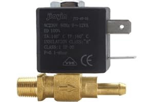 通用 Électrovanne électromagnétique JIAYIN JYZ-4T AC 230 V G1/8" 2/2 voies pour fer à repasser électrique/petits appareils, etc