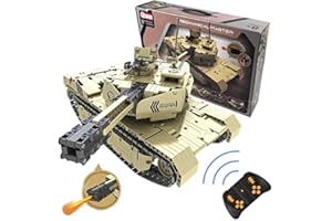 s-idee® 9801 RC armato militare con telecomando Qihui RC carro armato telecomandato con funzione di tiro blocco blocco
