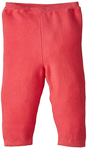 TOM TAILOR Kids Baby Girls knitted comfy pants/508 Leggings, Red (smooth Papaya 5510), 18-24 months (Manufacturer size: 92)